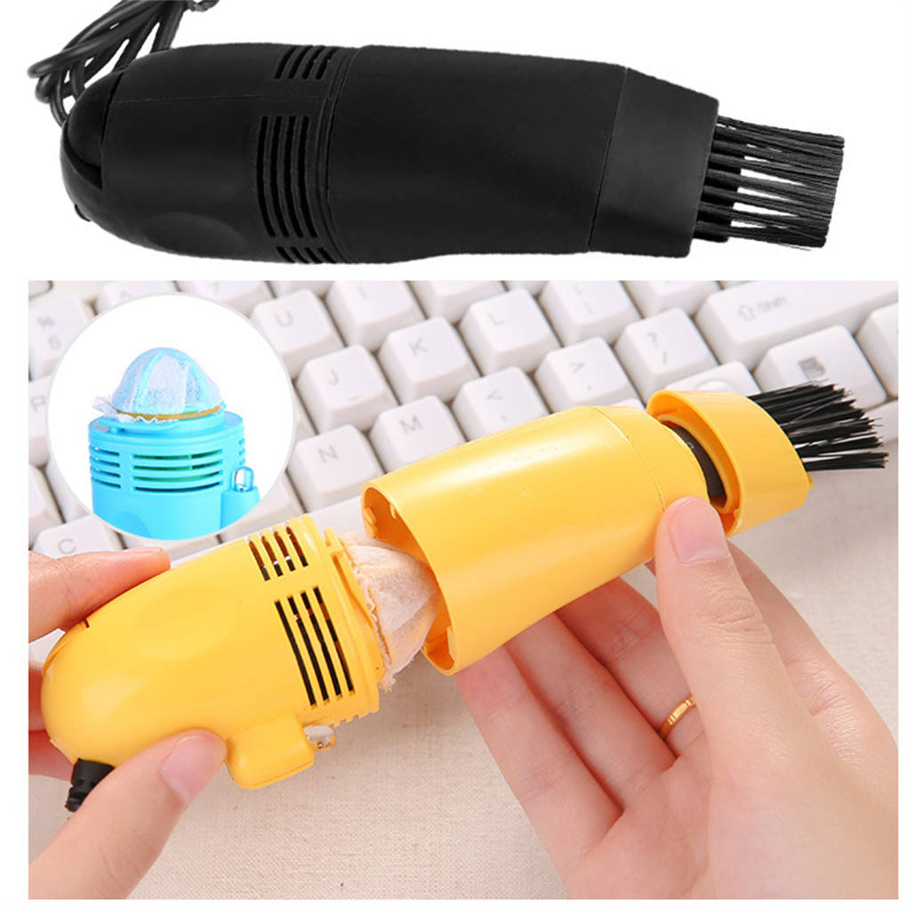 Maszyna do czyszczenia klawiatury USB Komputer stacjonarny Notebook Blat Sypialnia Samochód Odkurzacz Zbiornik na kurz Blat Ekstraktor popiołu