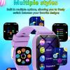 Kinderspiele Smartwatch 1,83'' HD Kamera Taschenlampe Schlafüberwachung Wecker 18 Spiele Smartwatch Kinder Jungen Mädchen Geschenke