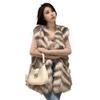 Autumn and winter new fox fur vest women's light fashion outer fur vest vest jacket