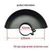 Angle Grinder Dust Guard & Accessory Set: 100/125 Guard, Handle, Polisher, Pressure Plate, Wrench