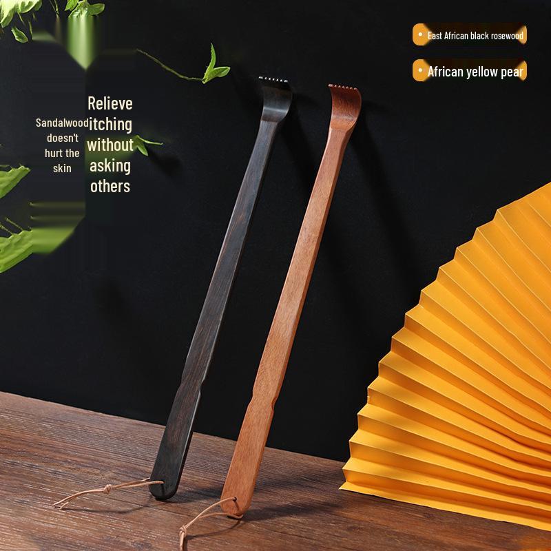 Palisander Zitan Massivtre Ryggskrape – Lilla Kløestillende Verktøy