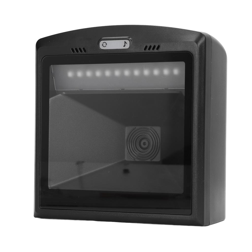 Freihändiger Barcodescanner Großer Bildschirm Desktop Automatisch 2D QR Barcodescanner für Zahlung