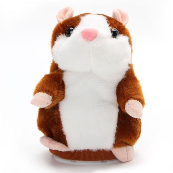 Cute Talking Nod Hamster Mouse Record Chat Pet Plush Toy Gift for Kids