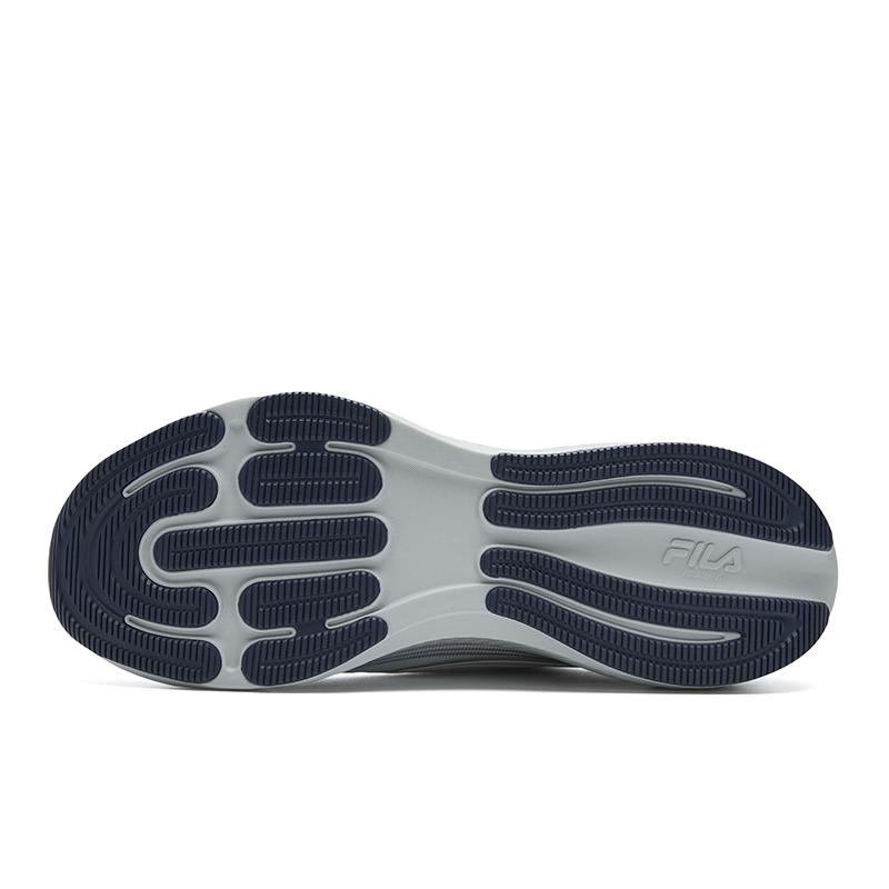 Fila Nuvole 3+ Run S Lightweight Breathable Cushioning Durable Low-Top Casual Training Running Shoes Men Sneaker Gray Blue A12M541108FOS