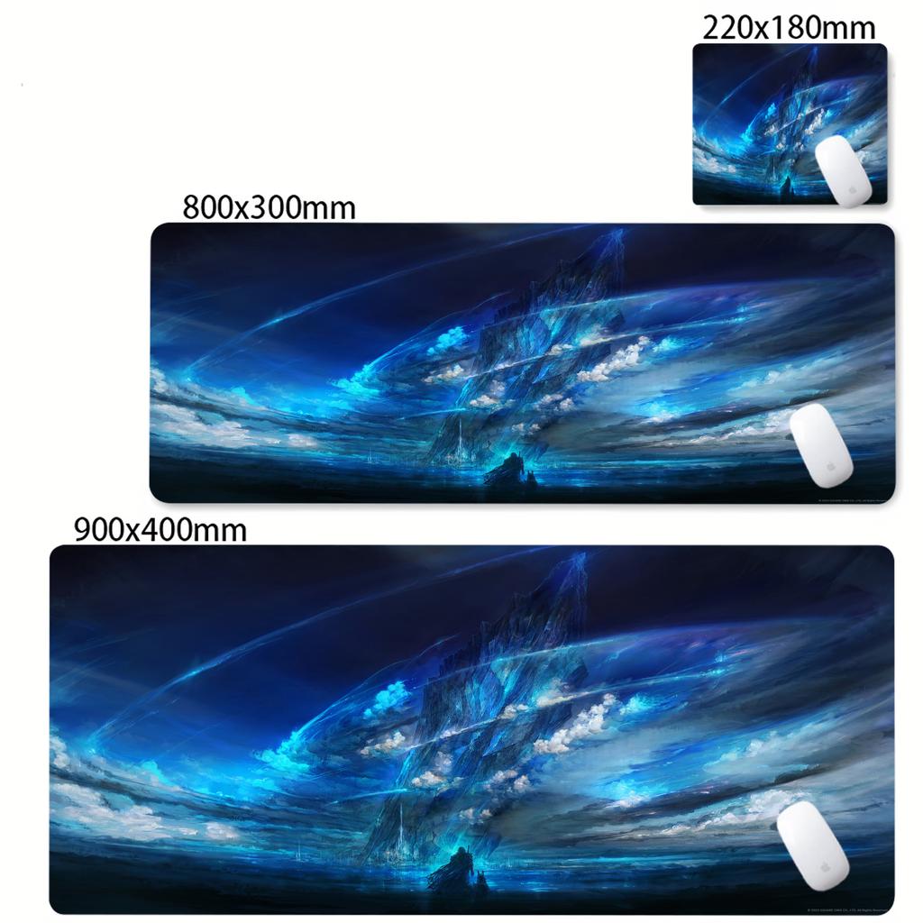 XXL Keyboard PC Rubber Mousepad Game FINAL FANTASY VII Mouse Pad HD Print Table Mat Game Lock Edge Offices Accessories Desk Mat