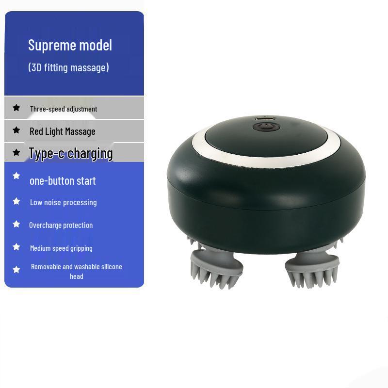 

Electric Head and Body Massager: Kneading Scalp Care and Meridian Dredging for Neck and Shoulders