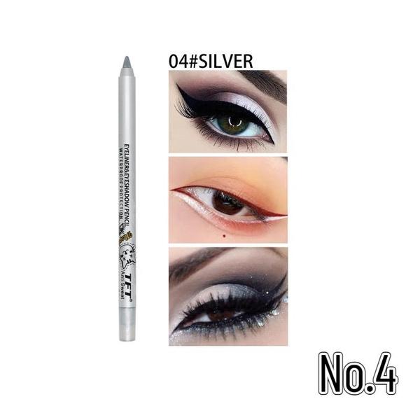 Dual-use Eyeliner and Eye Shadow Pen for Sweat-proof Makeup-Glittery Eyeliner and Shimmering Eye Shadow for Bold Looks