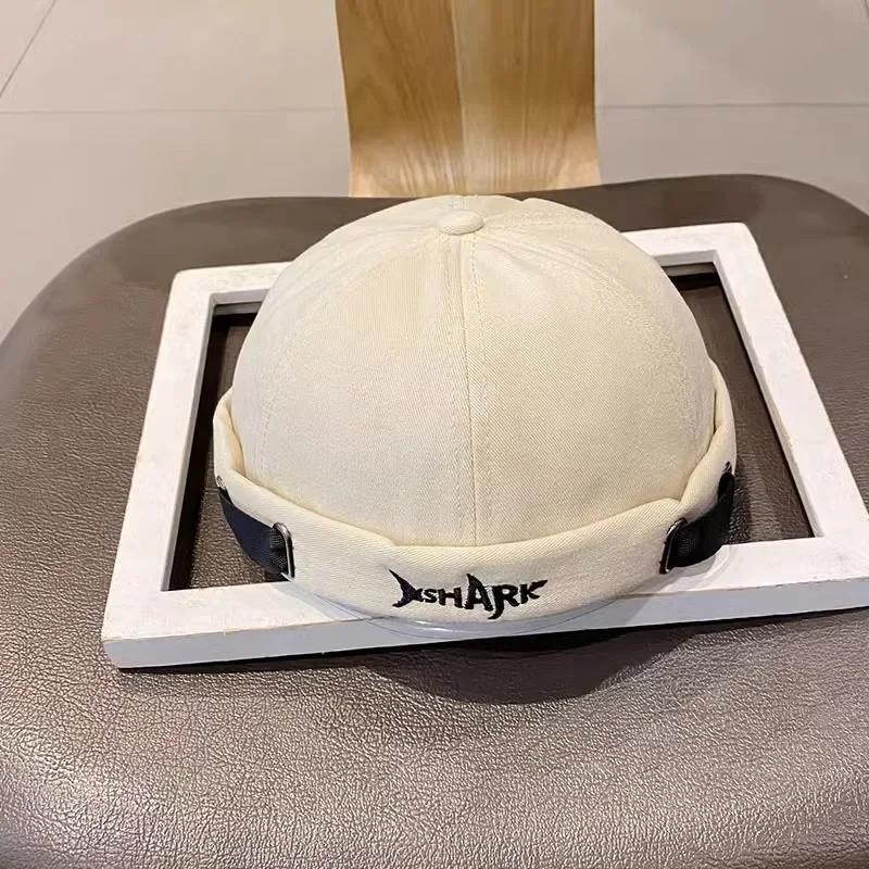 

1 шт. Модные осенние без полей кепки для мужчин, матросские шляпы, кепка, хип-хоп шляпа, аксессуары для одежды для мужчин бежевый