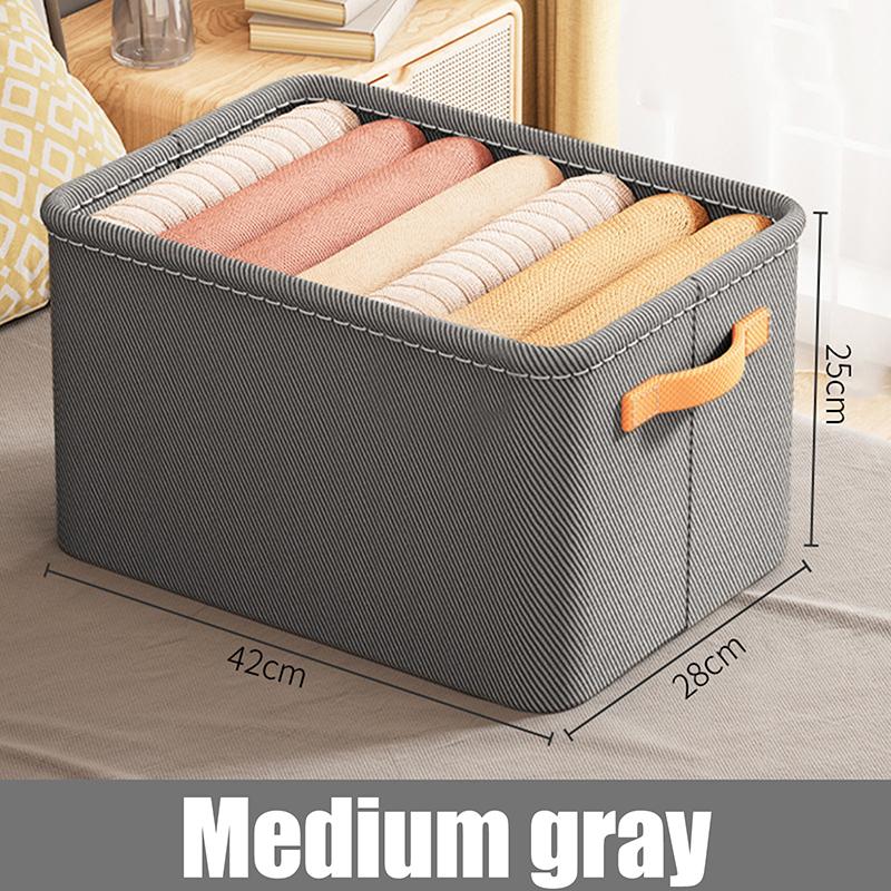 Clothes Organizer Non-Woven Wardrobe Clothes Storage Box For Underwear T-Shirt Jeans Storage Basket Cabinet Sundries Organizer
