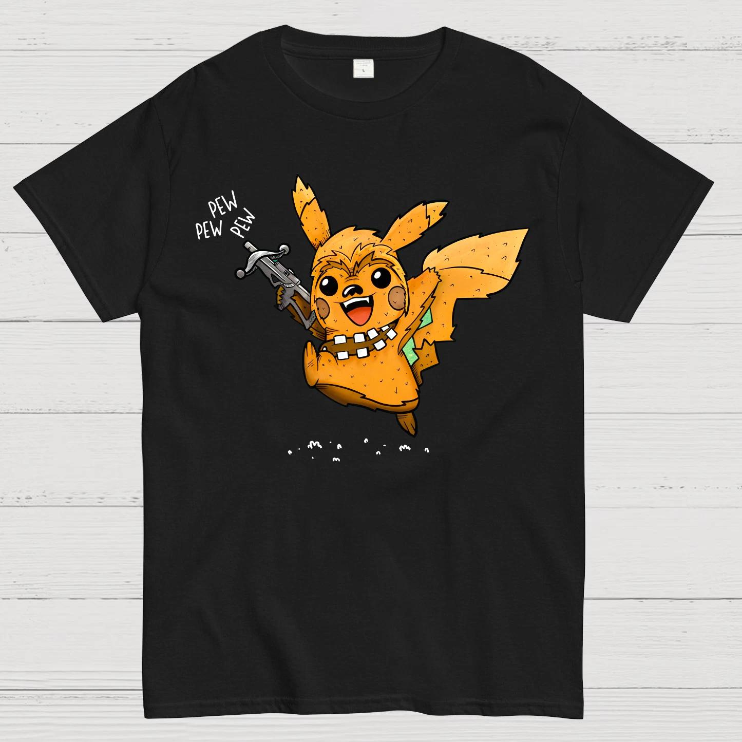 Funny Pika Wookiee T-Shirt Size S-4XL XS