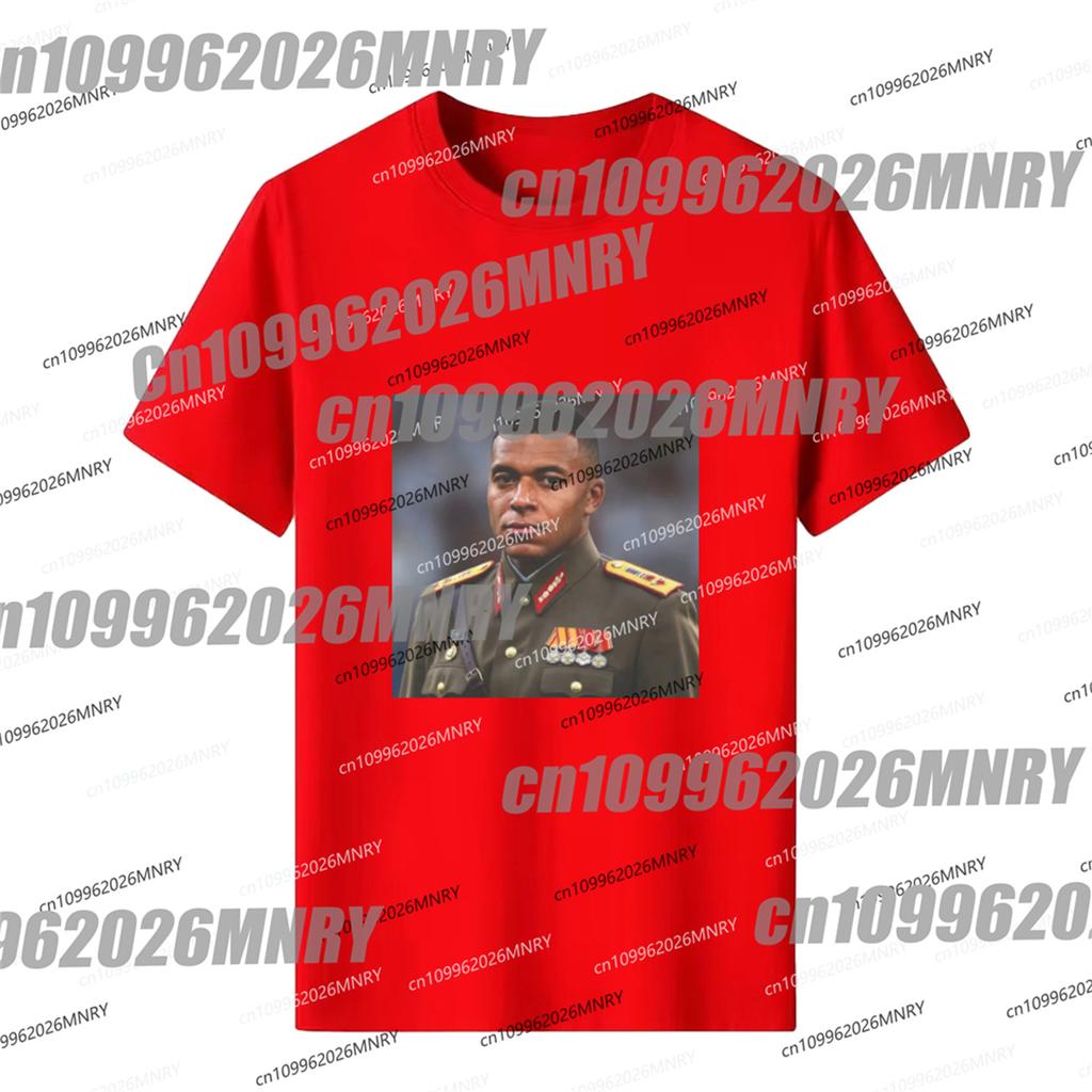 Kylian Mbappe Dictador Meme Graphic Unisex Tshirt 100cotton Unisexs Unisexs Y2k Popular Oversized Funny Tshirt Casual Oneck Tee