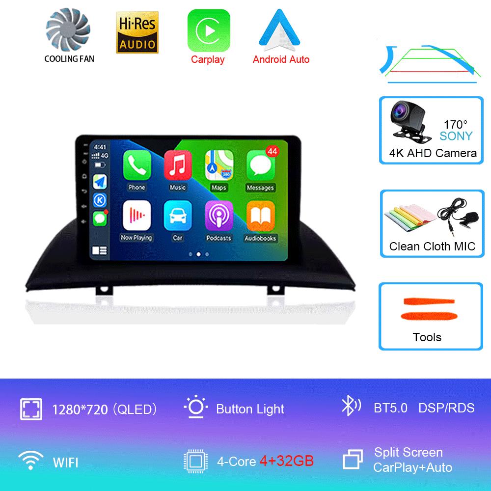 For BMW X3 E83 2004 2005 2007-2012 9 inch Android 14 2din Radio DVD Car Multimedia video Player Navigation GPS 2 din dvd