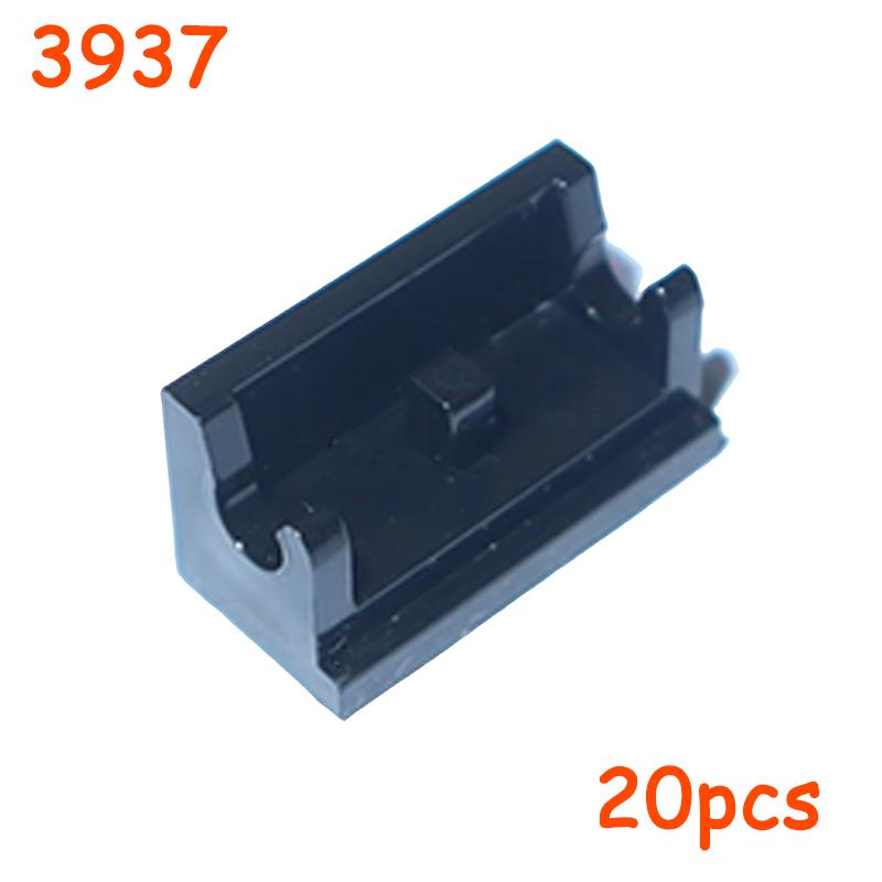 Hinge Plate Swivel Technical Part Chain Plate featuring Groove MOC High-tech Construction Bricks Blocks 3937 6134 30383 6217 6048 30553