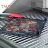 Grill Mesh Bag Non-stick Reusable Outdoor Grill Bag Heat-Resistant BBQ Grilling Accessories for Vegetables Meats Gas Charcoal Smokers Electric Grills