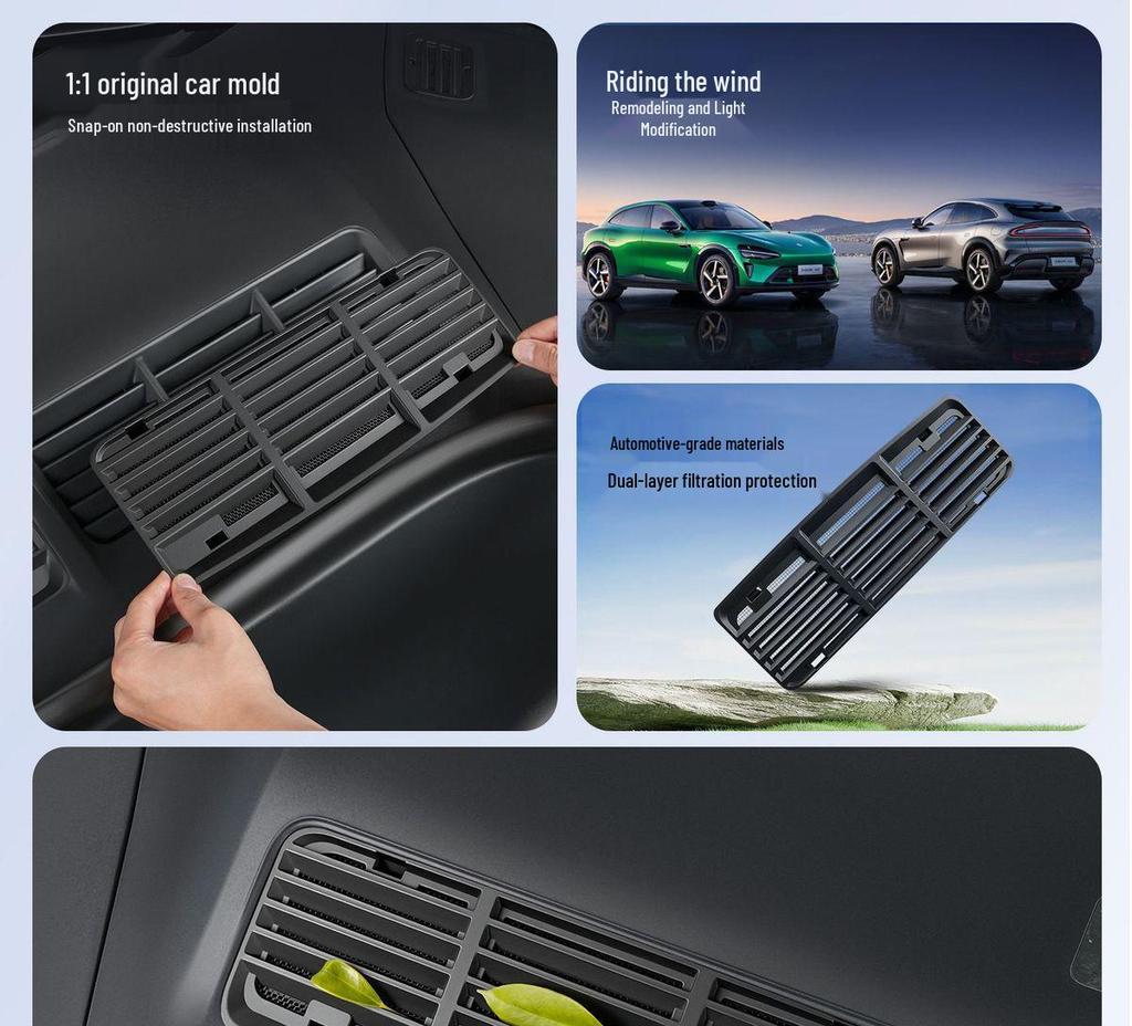 Xiaomi YU7 Front Cover Anti-Clogging Air Intake Insect Screen Dustproof Protection Accessory