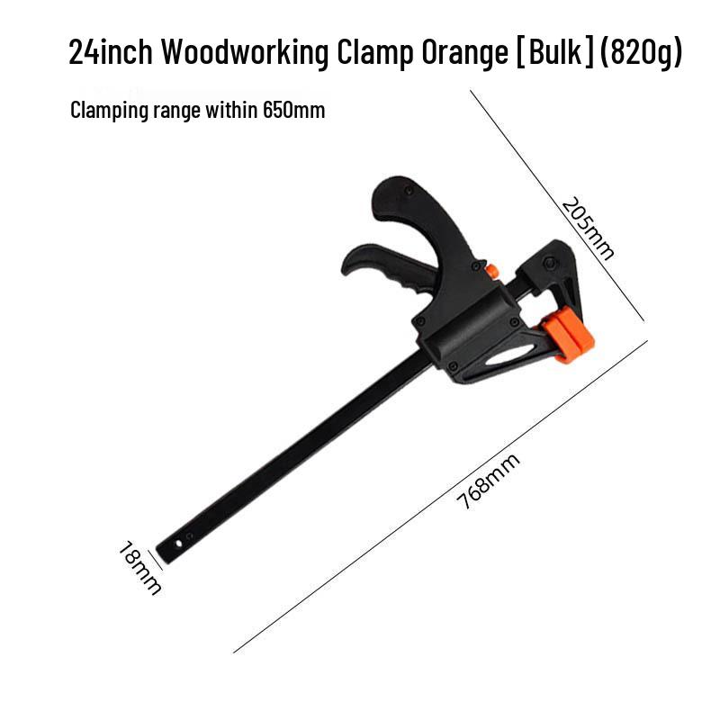 Cross 4/6/12/18-inch Woodworking F-Clamp Quick Wood Board Fixing Tool