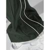 Men's Retro High Street Windbreaker Pants - Hong Kong Style, Loose, Straight-Leg, Casual Sportswear for Spring and Autumn