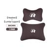 Breathable Leather Car Headrest Pillow Lumbar Support Pad For Volkswagen VW Tiguan CC Jetta Polo Golf 4 5 6 Passat B5 B6 B7 CCNI9