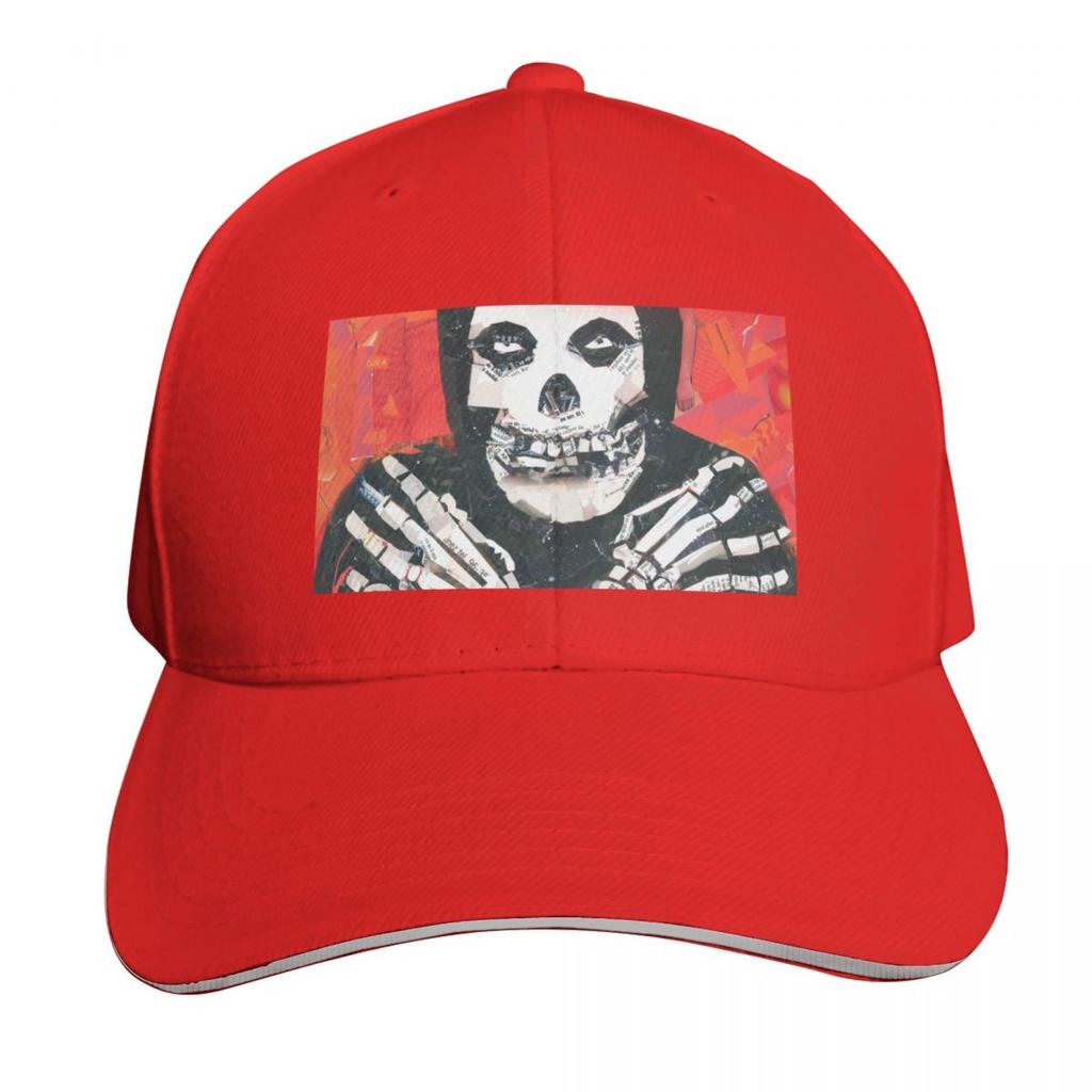 Misfits collage Baseball Cap sun hat Golf Hat Snapback Cap Luxury Unisex Hat Ladies Unisexs
