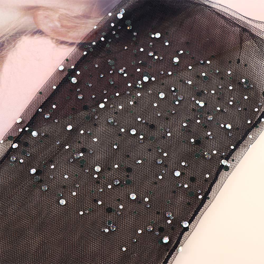 See Through Ladies Lace Rhinestone Crystal Glass Silk Short Socks Ankle Socks Transparent Mesh Sock