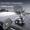 15W Magnetic Car Mount & Wireless Charger with Rotating Suction, Compatible with Apple 17