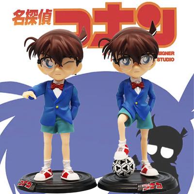 New Anime Detective Conan Figure Lk Kudou Shinichi Edogawa Konan Anime Action Figurines Pvc Collectible Model Statue Doll Kids T