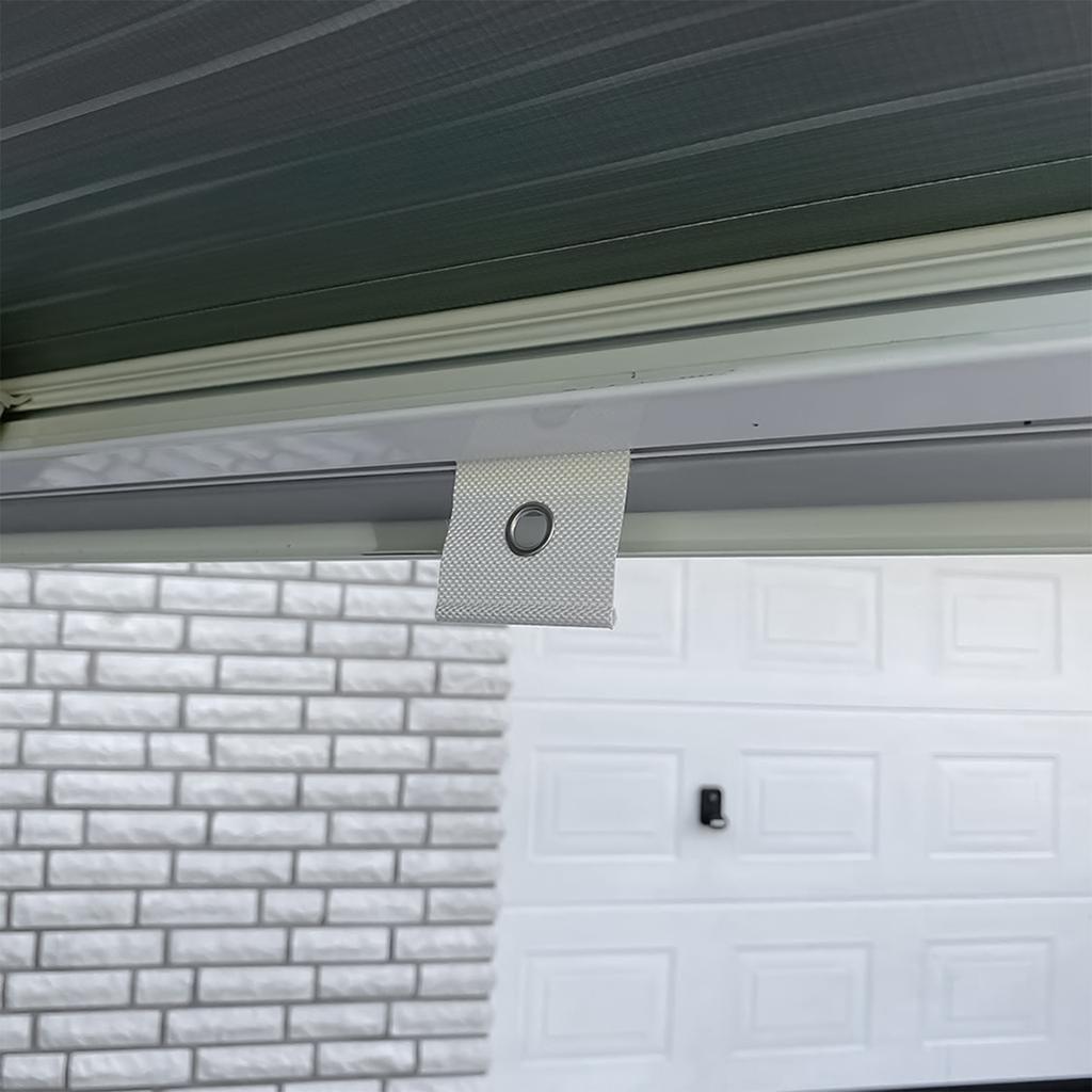 Easy Installation Awning Pipe Hooks Piping Eyelets Hooks for Caravans Motorhomes Sunshade Easy Slide Track Accessories