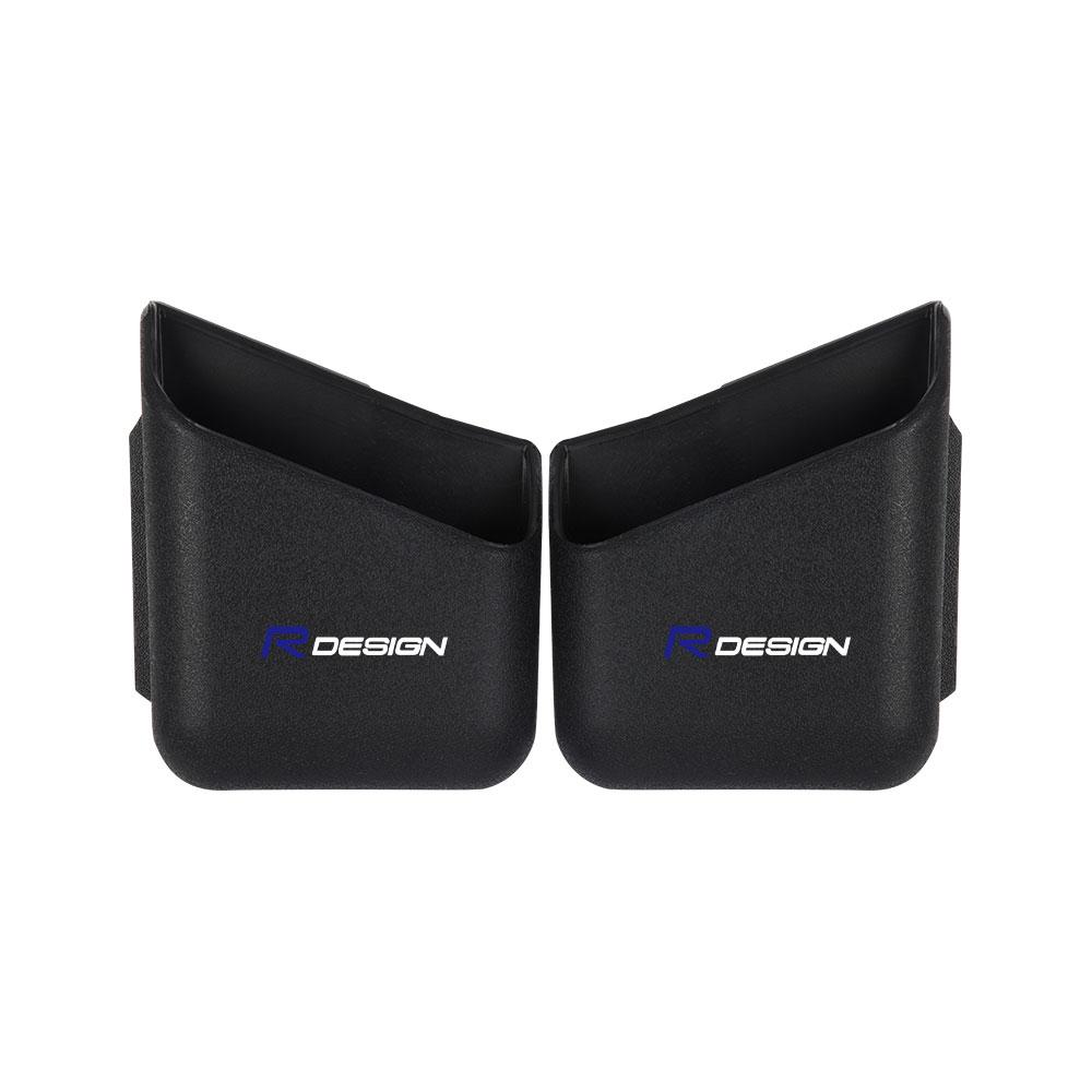 qzhum6 New 2pcs Plastic Car Organizer Auto Truck Pillar Storage Box Accessories For Volvo T6 AWD C30 C40 C50 C70 S40 S60 S70 S80 S90