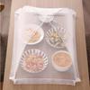 Cubierta de malla para alimentos, plegable, lavable, cubierta para mesas, a prueba de insectos, cubiertas protectoras para platos, accesorios de almacenamiento hogareño de cocina