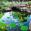 Artificial Water Lilies Pad 20 Pcs For Ponds, Floating Lotus Leaves, Lily Pads Realistic