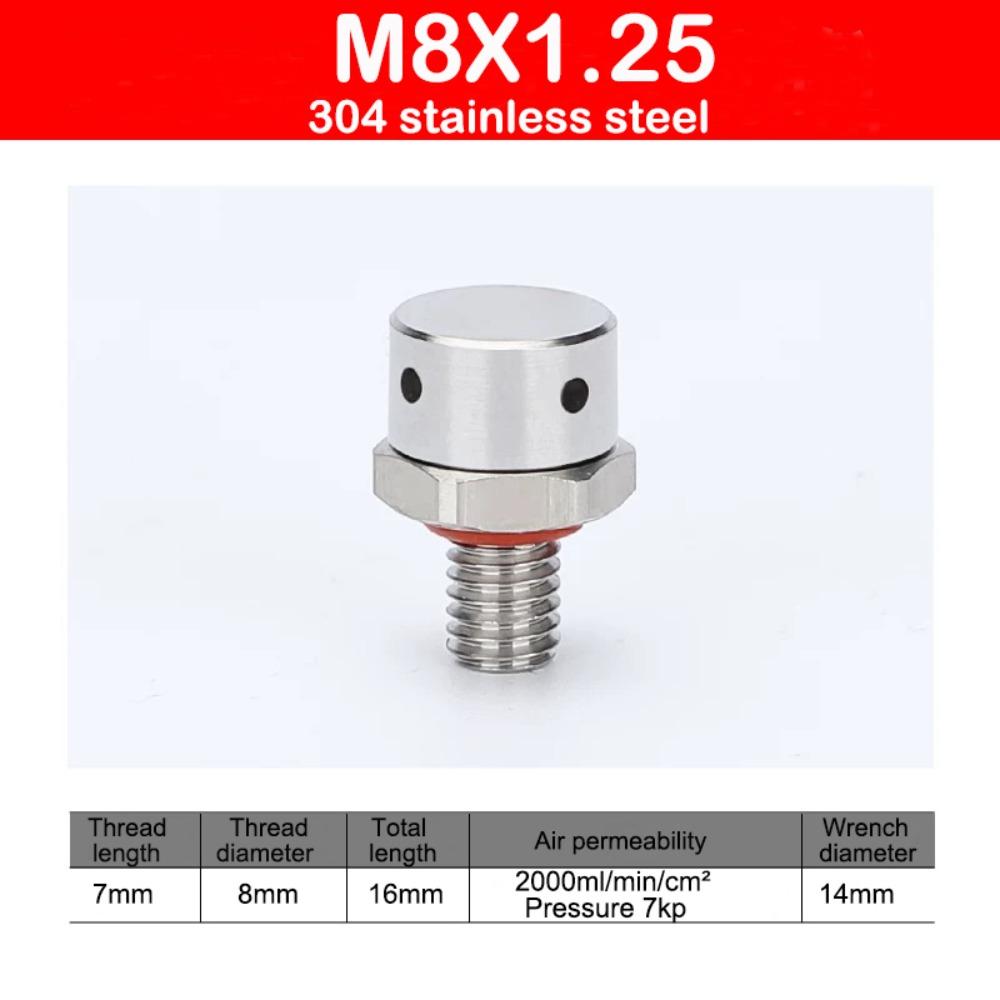 304 Stainless Steel Air Vent Valve Waterproof Breather Vent Valve New Pressure Relief Valve