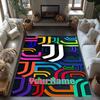 Juventus Personalized Name Area Rug Design for Balcony Foyer Decorate room Dormitory Antislip Carpet Office home decor