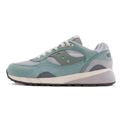 Shadow 6000 Cushioned Anti-Slip And Wear-Resistant Lightweight Low-Top Casual Running Shoes Unisex Cyan Saucony S79033-1