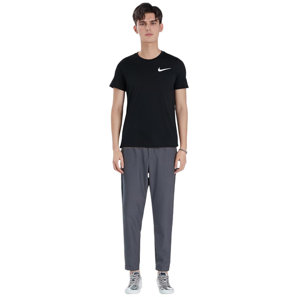 Nike Df Superset Krátký rukáv Ležérní Běžecké Tričko s kulatým výstřihem Pánské Top Černé CZ1220-010