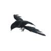 Halloween Tabletop Decoration - Realistic Black Figurine for Holiday Decor
