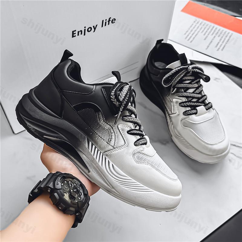 Fashion 2025 New Men's Shoes Summer Breathable Mesh Anti Slip Running Sports Shoes Fashion Trend Versatile Comfortable Chunky sneakers