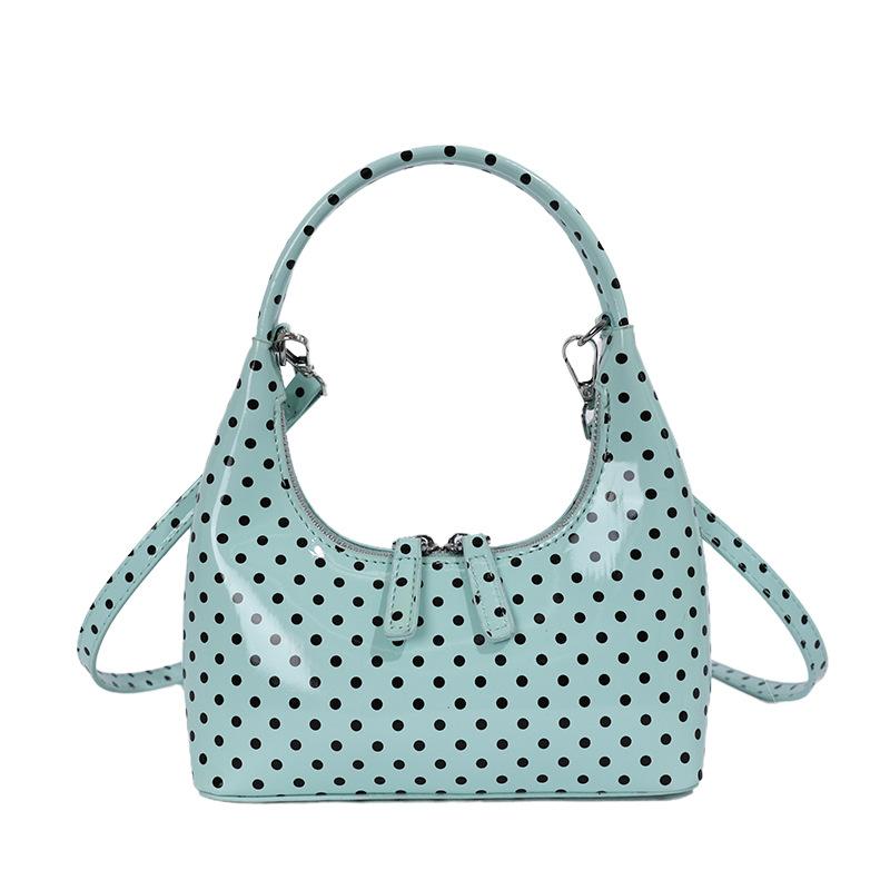 Handbag, Small Tote Bag, Simple Print Crescent Bag, Fashionable Crossbody Bag