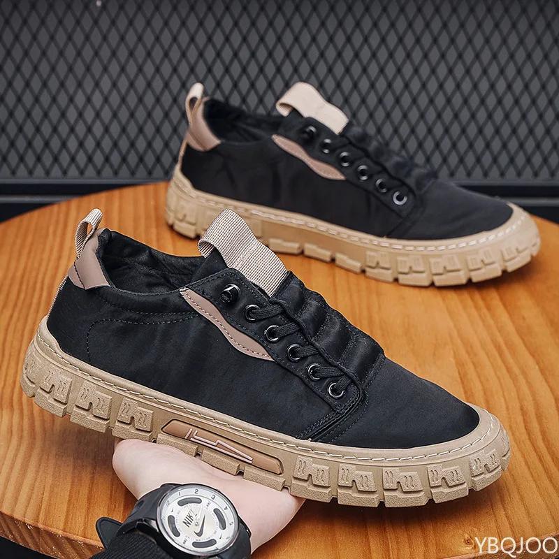 

Fashion Summer Mens lazy Shoes Casual breathable non slip flats Comfortable light Male shoes Fashion versatile canvas shoe Zapatos Homme 39 чёрный