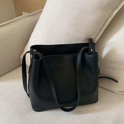 Large Capacity Bag for Women New Trendy Bucket Bag Retro One-shoulder Crossbody Bag Tote Bag