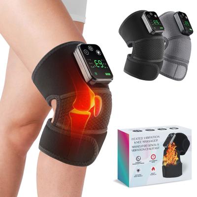 Durable And Safe Electric Heating Knee Massager 3 In 1 Joint Elbow Shoulder Thermal Vibration Massage Knee Blood Circulation Warmer