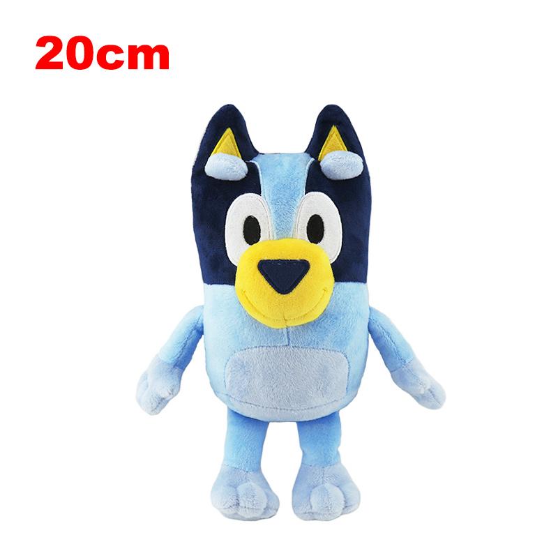 20/30CM Bluey Und Bingo Plüschtiere Glänzendes Sternenauge Bluey Bingo Anime Plüschtiere Stofftiere Geburtstag Weihnachtsgeschenk Für Kinder