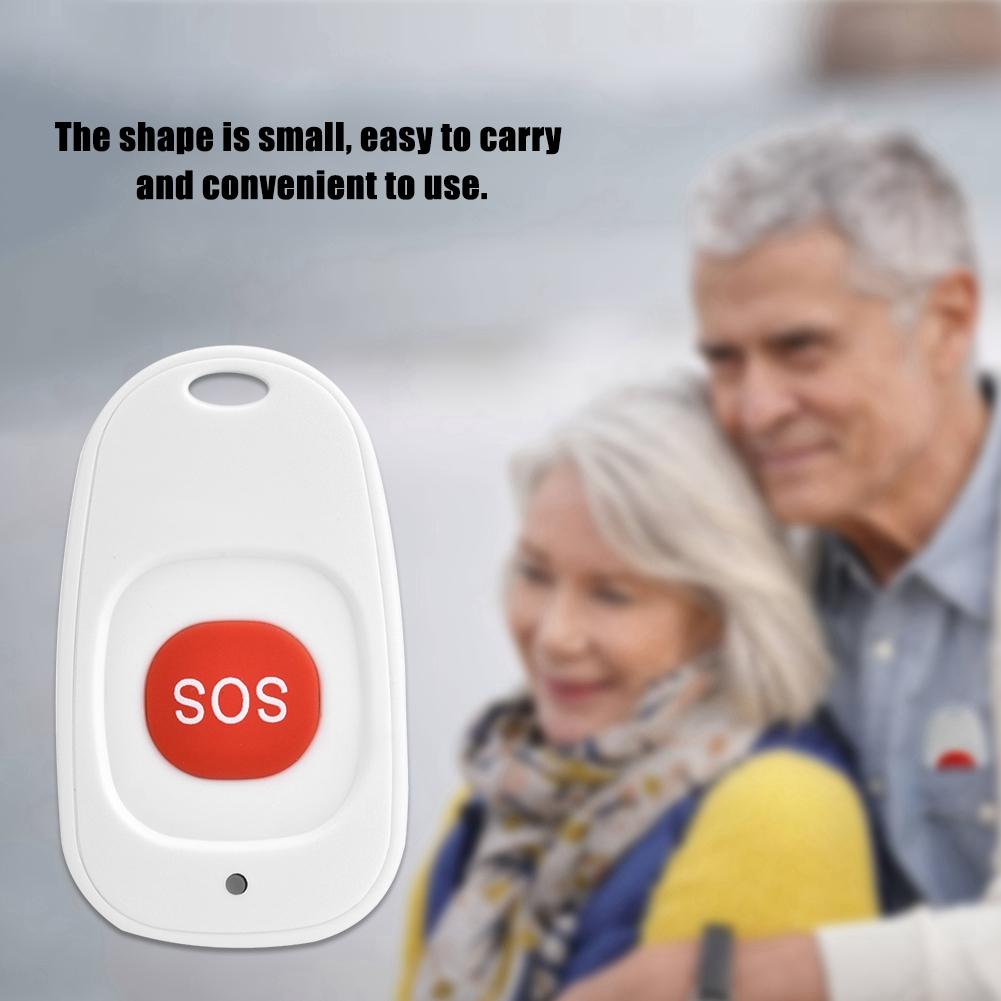 Wireless SOS Emergency Button Alarm Home Burglar Alarm Sensor 433MHz