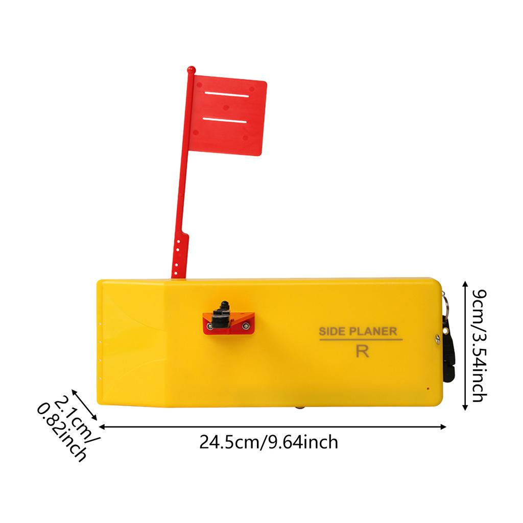 Fishing Side Planer Boat Trolling Lure Diver Board Side Planers for Freshwater Saltwater Angling Tool Accessory