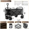 JINGRUIXIANG Outdoor Folding Utility Wagon