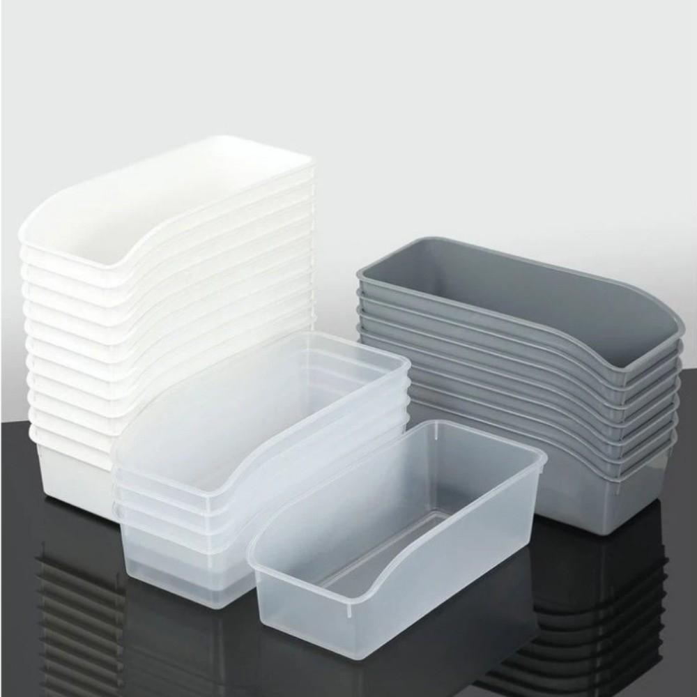 Slanted-Opening Food Storage Bins Supermarket Shelf Display  Snacks & Loose Goods Organization