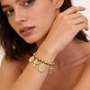Multi-element Coin Cross Necklace Set Stainless Steel Clavicle Chain Cross-border Jewelry