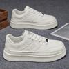 Summer Men's Shoes New Breathable Little White Shoes Men's Trend Versatile Platform Sports Shoes Casual Board Shoes Trendy Shoes
