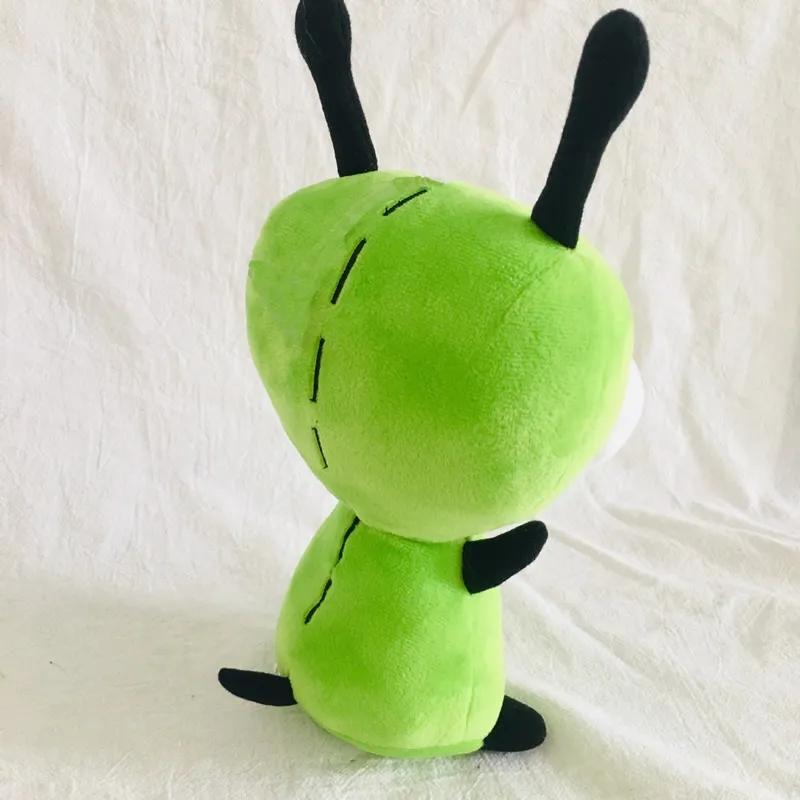 20cm Alien ET 3D Eyes Green Invader ZIM GIR Cane Peluche Figura Giocattolo Morbido Peluche Giocattolo da Collezione Regalo di Natale Giocattoli per Bambini