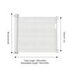 Retractable Baby Gate for Stairs, Extendable Safety Gate with Dual Lock System, Pet Gates for Doorways, Hardware