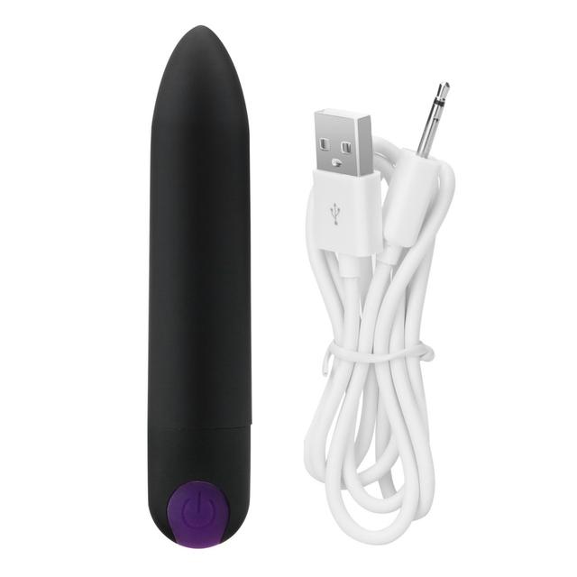 10 Frequency Dildo Bullet Vibrator Vaginal Massager Clitoris Stimulator Strong Vibration USB Charging Sex Toys For Women 18